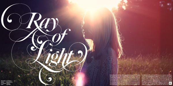 Madonna Ray of Light Typography