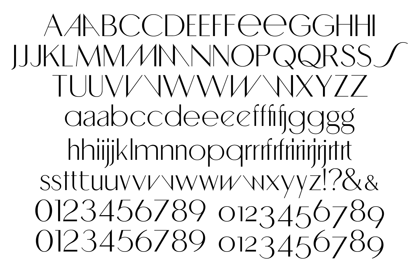 Midnight Sun DF  DAYLIGHT FONTS Online Store